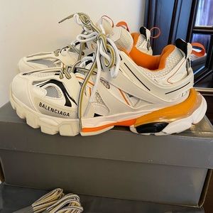 Balenciaga Track White Orange